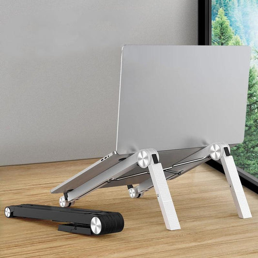 Lightweight Adjustable Folding Laptop Desktop Stand For MacBook Laptop Table Mount Universal Design Suitable For Use With Most Laptops Under 17"