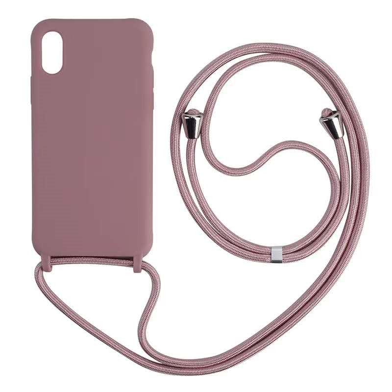 Liquid Silicone Cord Necklace Lanyard Case For iPhone 12 Pro 11 Pro XS –  i-Phonecases.com