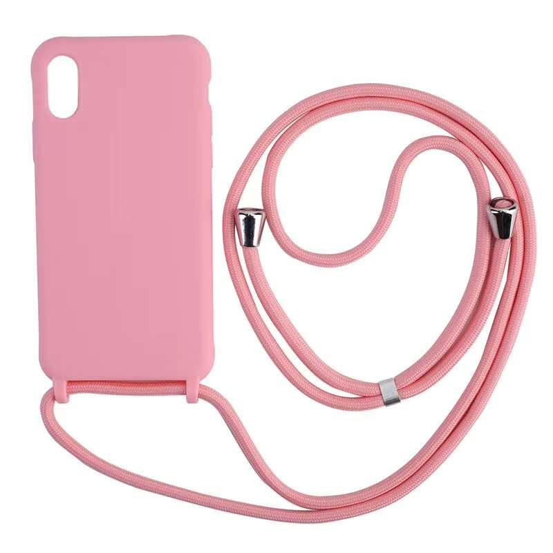 Liquid Silicone Cord Necklace Lanyard Case For iPhone 12 Pro 11 Pro XS MAX X XR SE 2022