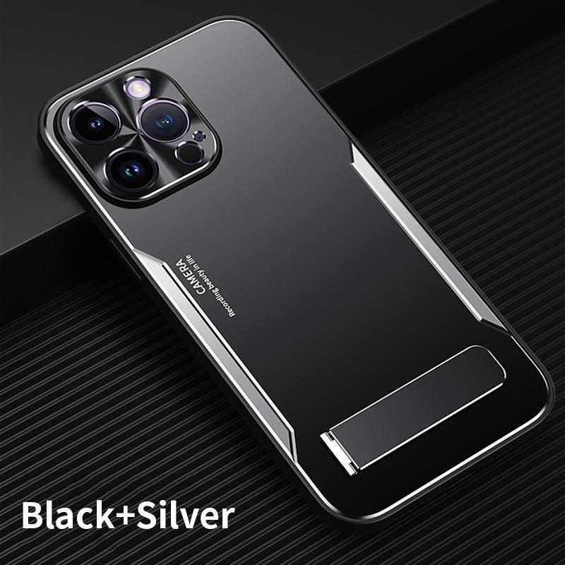 Luxury Aluminum Alloy Back Cover Metal Case For iPhone 14 Plus 13 12 Pro Max Silicon Bumper