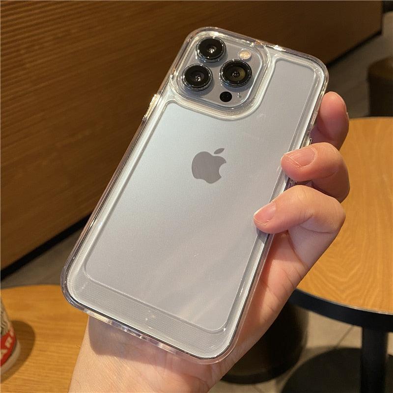 Luxury Crystal Space Bumper Case For iPhone 11 12 13 14 Pro Max X Xs XR 7 8 Plus SE 2 3 10