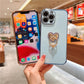 Luxury Fashion Love Heart Ring Holder Case For iPhone 11 12 13 Mini XR XS Max 7 8 Plus SE3