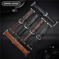 Luxury Genuine Leather Wristband For Apple Watch Series 8 7 6 5 4 3 SE 38/40/41/42/44/45mm