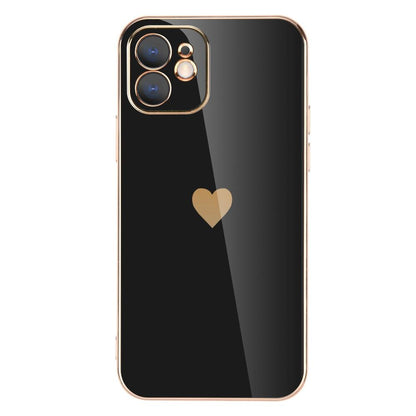 Luxury Gold Electroplating Soft Case For iPhone 12 11 Pro Max X XR XS Max 13 SE Lens Protection