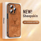 Luxury Leather Deer Hunter Cover For iPhone 14 Plus 13 12 Pro Max Bumper Phone Case - i-Phonecases.com