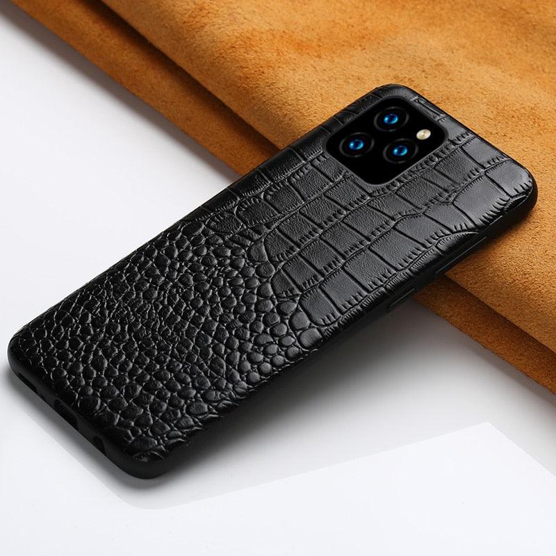 Luxury Leather Fitted Case For iPhone 11 X XR XS XS Max 11 Pro Max Case iPhone 6 5S 6S 7 Plus 8 Plus Full Protection Leather Case - i-Phonecases.com