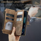 Luxury Leather Wallet Card Holder Zipper Case For iPhone 14 13 12 Mini 11 Pro Max X XR XS Max