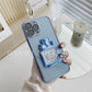 Luxury Plating Paris Fashion Glitter Perfume Bottle Phone Case For iPhone 14 Plus 12 13 Pro Max