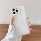 Luxury PU Leather Triple Slot Card Holder Case For iPhone 11 Pro Max XS XR X 8 7 Plus SE