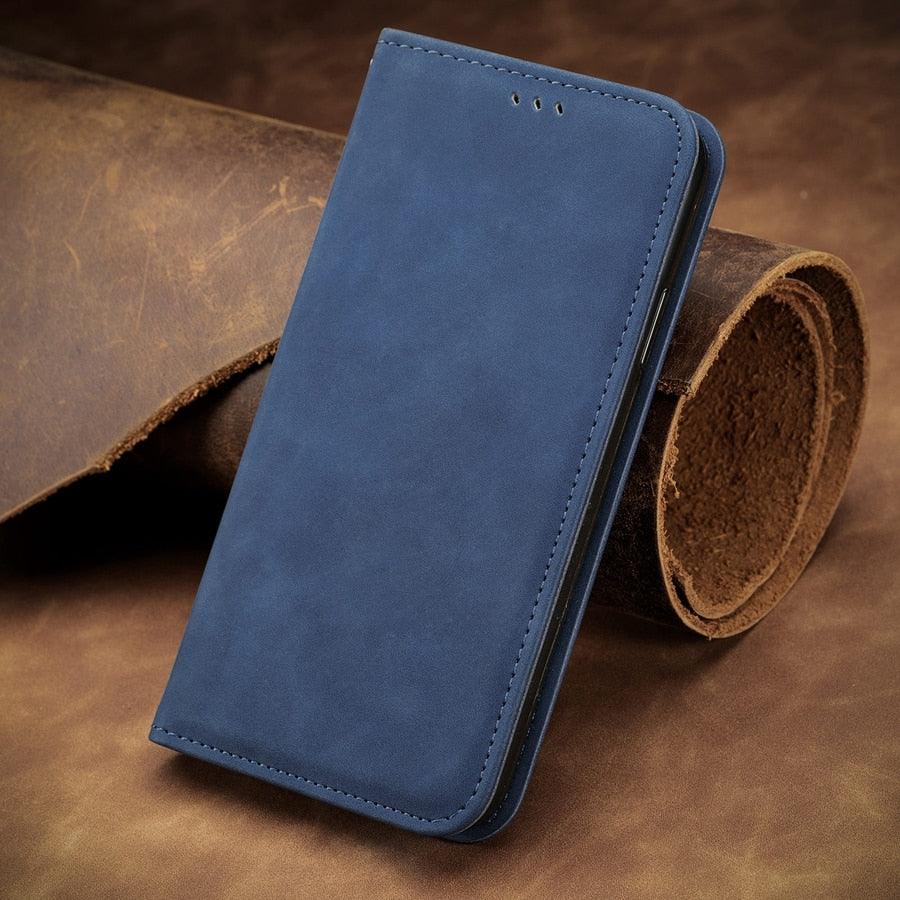 Luxury Soft Smooth Leather Flip Wallet Phone Case For iPhone 11 Pro Max X XR XS Max 8 7 6 6S Plus