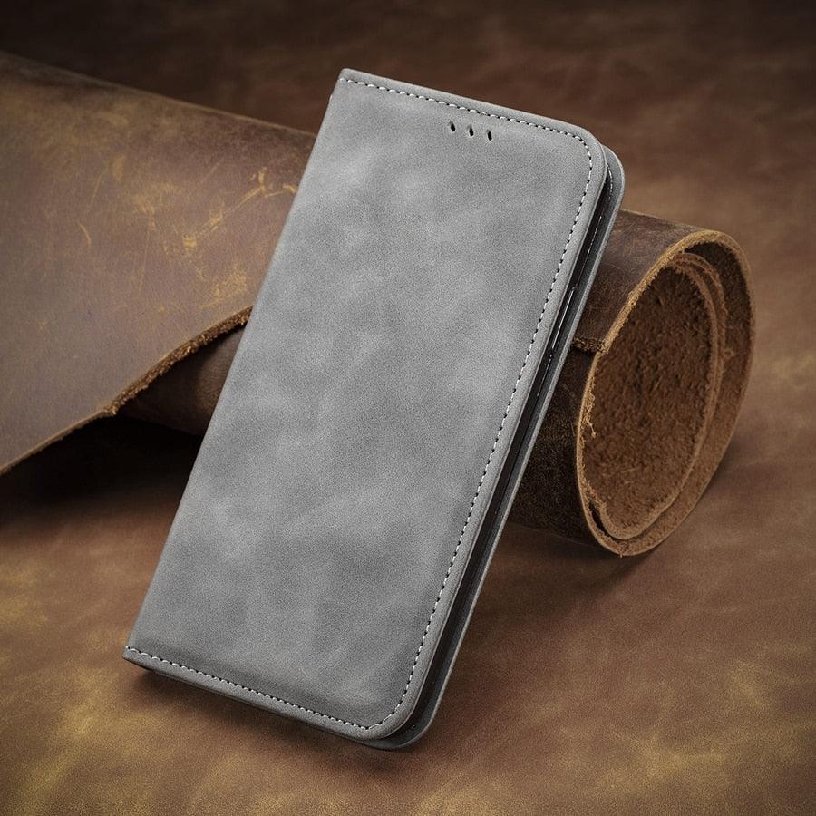 Luxury Soft Smooth Leather Flip Wallet Phone Case For iPhone 11 Pro Max X XR XS Max 8 7 6 6S Plus
