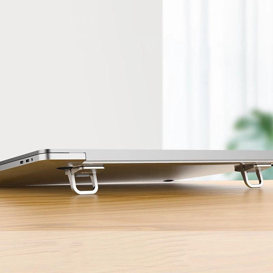 MacBook Laptop Desk Stands Portable Machined Aluminum Legs For Tilting Raising Notebook For Better Posture Suitable For iPad MacBook Laptop Under 17'' - i-Phonecases.com