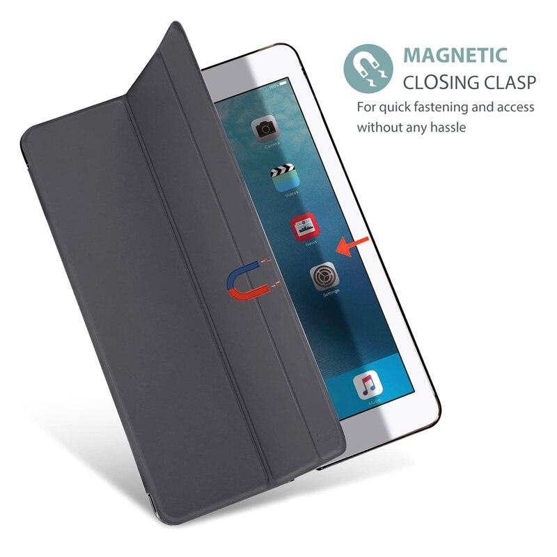 Matte Translucent Flip Case For iPad 9.7 5th 6th Gen Cover For iPad Air 1 2 Cover for iPad Mini