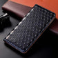 Natural Leather Flip Magnet Wallet Case For iPhone 12 Pro Max 11 Pro XR XS MAX X 8 Plus 7 Plus 360 Protection TPU Bumper Smartphone Case Card Holder Kickstand - i-Phonecases.com