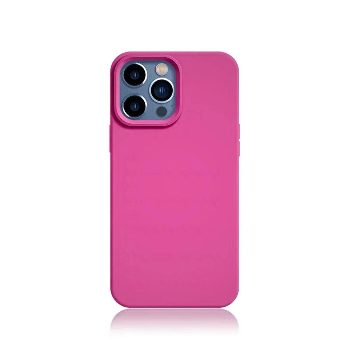 Original Liquid Silicone Soft Case For iPhone 14 Plus Pro Max With Camera Protection Bumper