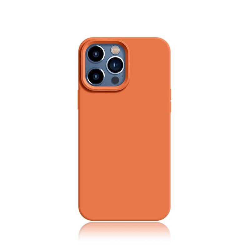 Original Liquid Silicone Soft Case For iPhone 14 Plus Pro Max With Camera Protection Bumper