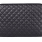 Padded Quilted PU Leather Fashion Unisex MacBook Pouch 13"/15" Universal Laptop Case - i-Phonecases.com