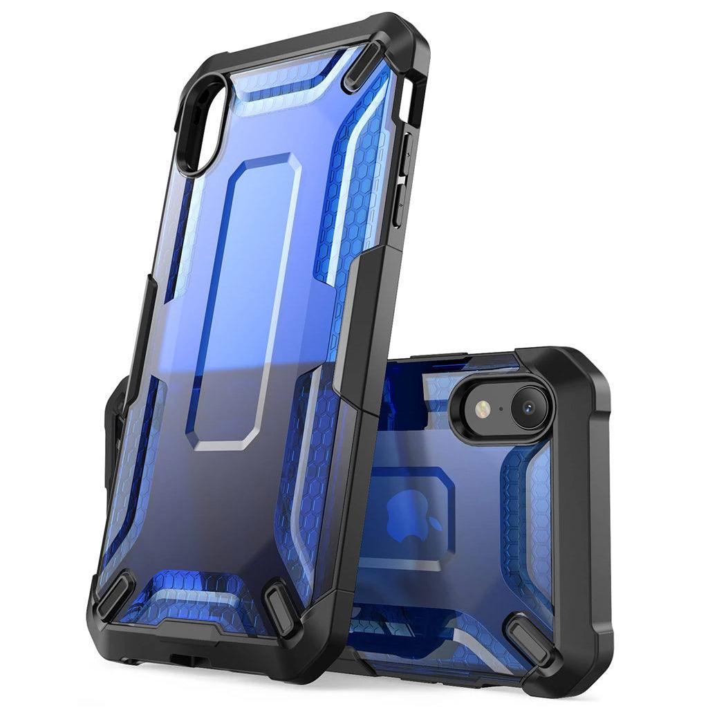 Premium Hybrid Armor Case For iPhone XR Protective Anti-Shock TPU Bumper With Clear Back Phone Cover For iPhone Xr 6.1 inch - 4 Colors - i-Phonecases.com