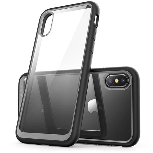 Premium Hybrid Case For iPhone X XS Anti Shock TPU Bumper + Protective PC Scratch Resistant Clear Back Cover Case For iPhone X Xs 5.8 inch - i-Phonecases.com