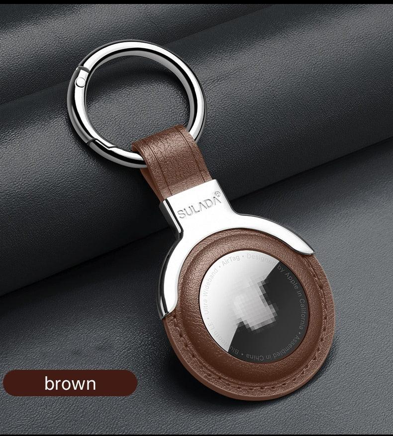 Apple Airtag Leather Key Ring, Apple Airtag Leather Case