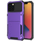 Rugged Armor Wallet Phone Case With Slider Credit Card Slots Business Case for iPhone 12 Mini 12 11 Pro Max 7 8 Plus X XS Max SE 2020 iPhone Case
