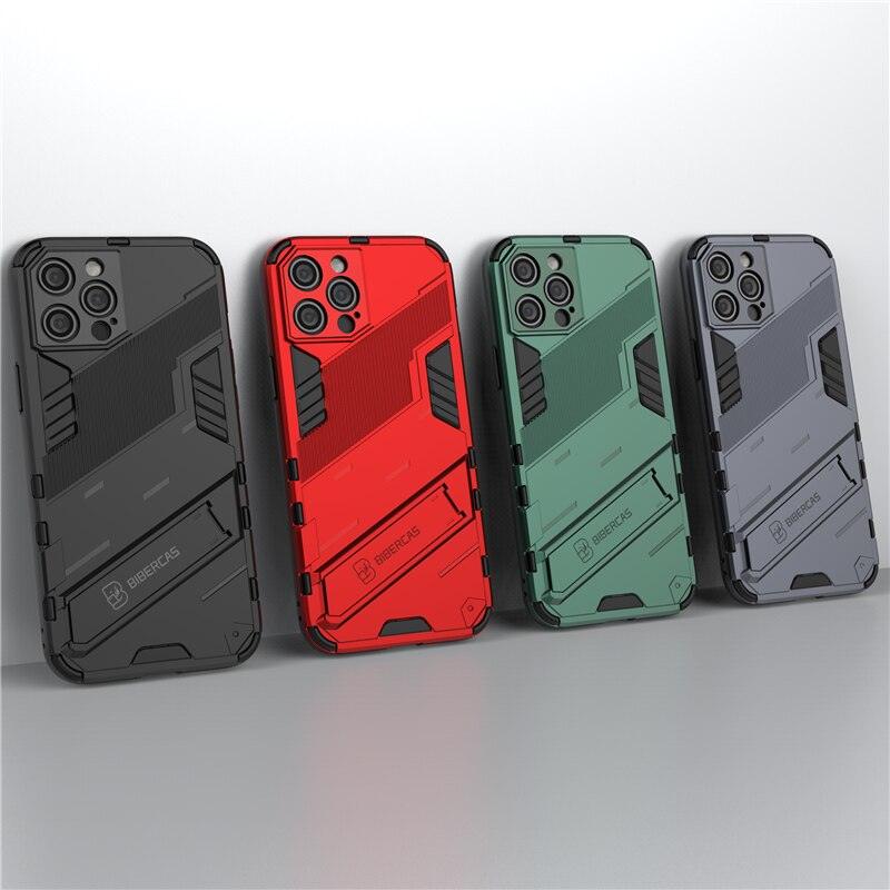 Shockproof Protective Armor Cyber Case For iPhone 14 Pro Max 13 mini 12 Pro Rugged Back Cover