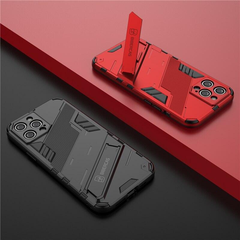 Shockproof Protective Armor Cyber Case For iPhone 14 Pro Max 13 mini 12 Pro Rugged Back Cover