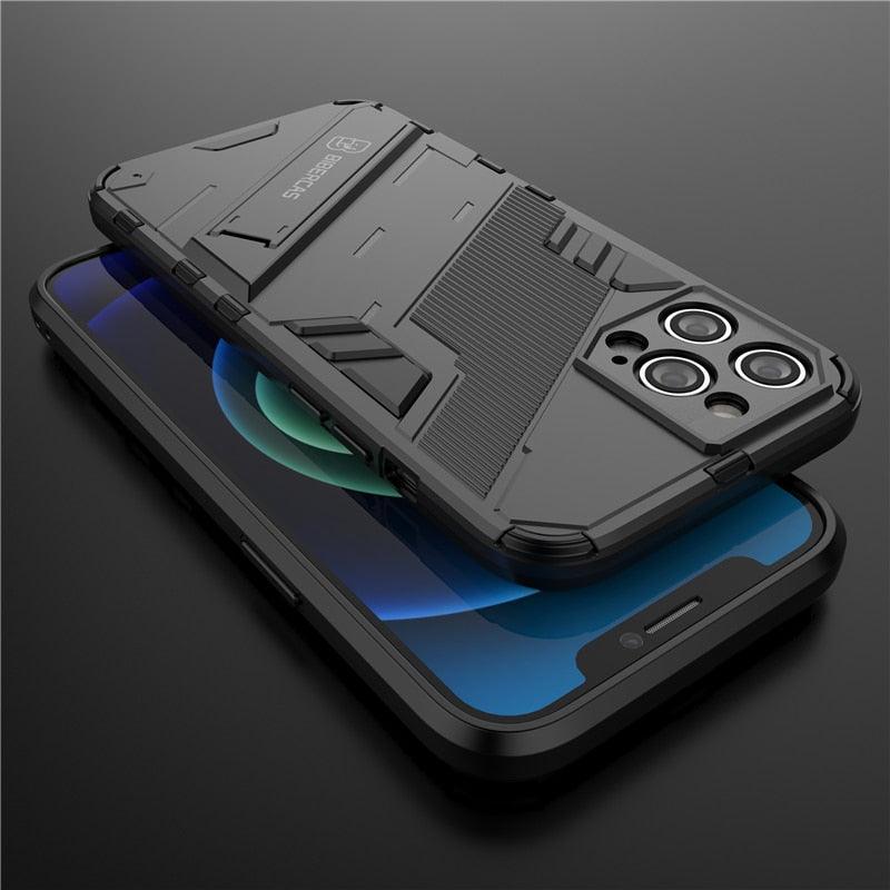 Shockproof Protective Armor Cyber Case For iPhone 14 Pro Max 13 mini 12 Pro Rugged Back Cover