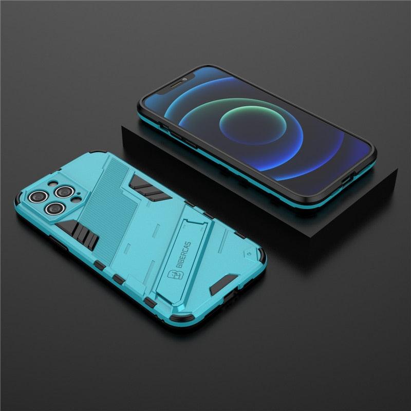 Shockproof Protective Armor Cyber Case For iPhone 14 Pro Max 13 mini 12 Pro Rugged Back Cover