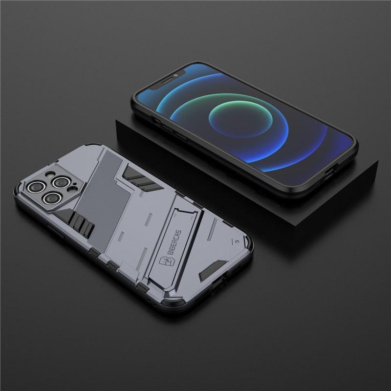 Shockproof Protective Armor Cyber Case For iPhone 14 Pro Max 13 mini 12 Pro Rugged Back Cover