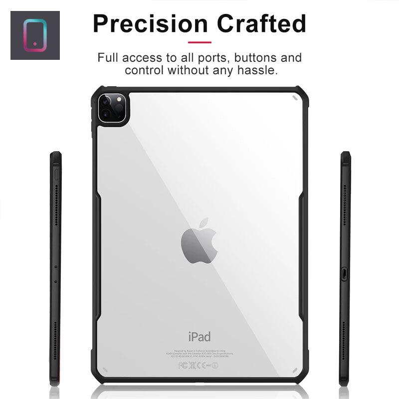Shockproof Transparent Cover For iPad Pro 12.9 2022 Protective Bumper Case For iPad Air 5th Gen