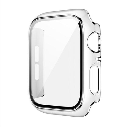 Tempered Glass Screen Case For Apple Watch Series 7 8 5 6 SE 3 45/41/44/40/42/38mm