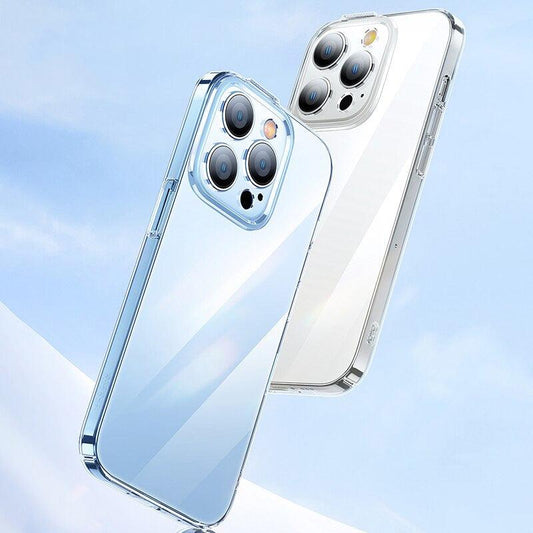 Transparent Back Cover Full Lens Protection Case For iPhone 14 13 12 Pro Max For iP14 13 Pro Case - i-Phonecases.com