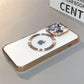 Transparent Magnetic Wireless Charging Case For iPhone 13 12 11 Pro Max 14 Silicone Cover