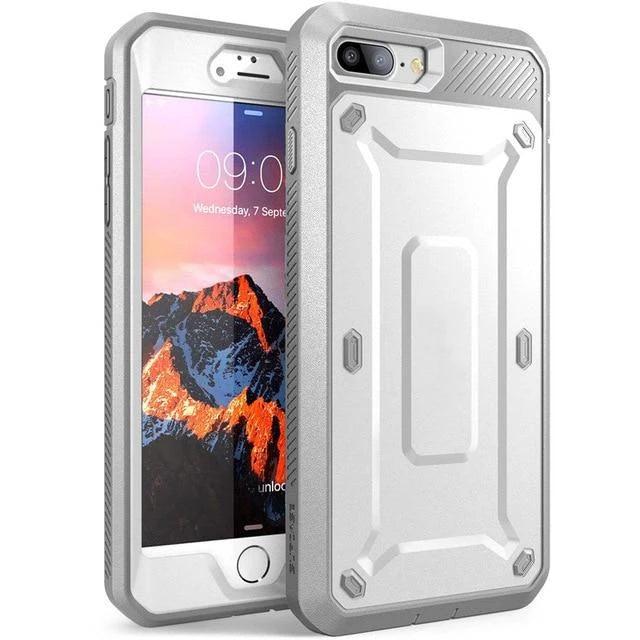 Ultra Rugged Heavy Duty Full-Body Armor Casing For iPhone 7 Plus Protective Cover With Holster Clip And Built-in Screen Protector - i-Phonecases.com