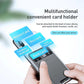 Universal 3M Self Adhesive Silicone Card Holder Pouch For iPhone 14 13 12 11 Pro Max X - i-Phonecases.com