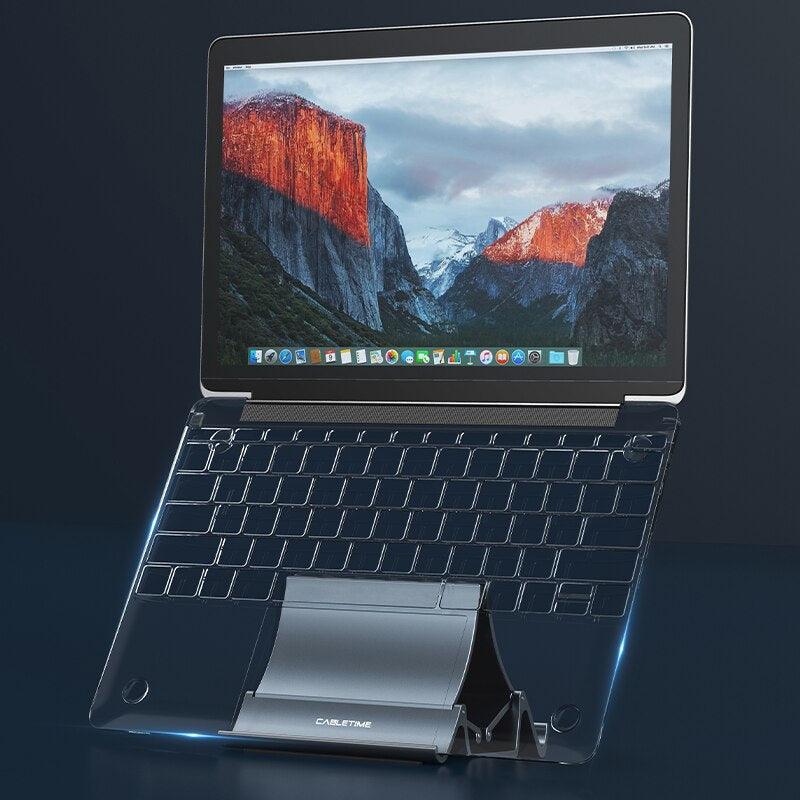 Vertical Storage Solution Tidy Desktop Organizer Stand For MacBook Laptop iPad Tablet Holder